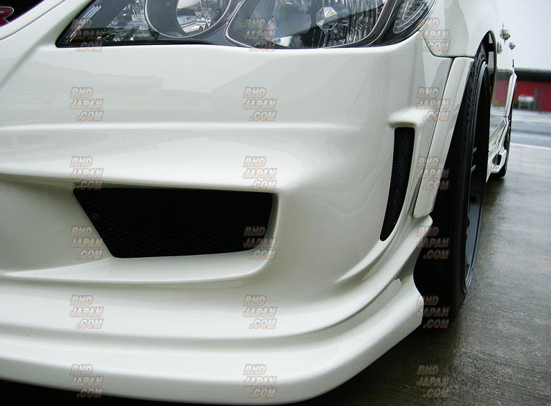 Feel's - Honda Twincam Sports Front Bumper FRP - Civic Type-R FD2